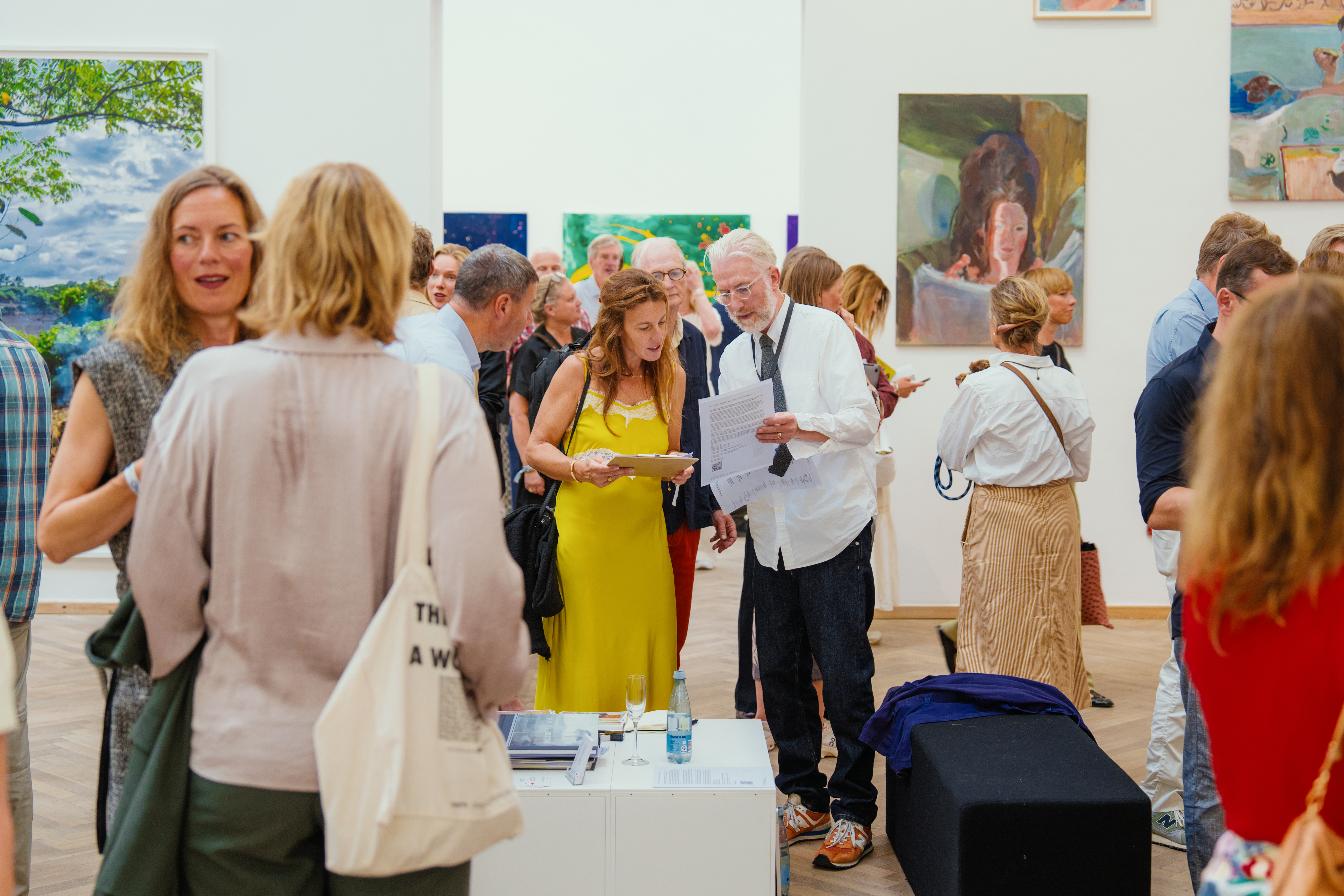 Interiør fra CHART Art Fair 2025